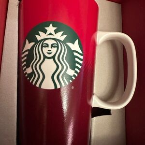 Starbucks Bold Red Mug Christmas 2015
